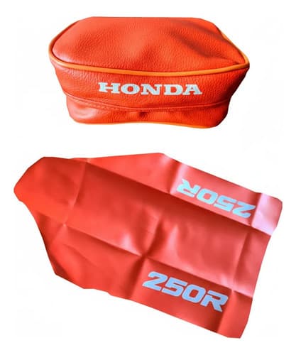 Funda Asiento Y Bolso Honda Xr250r 92 Naranja Tsl Naranja Oscuro — foto 1 de 4