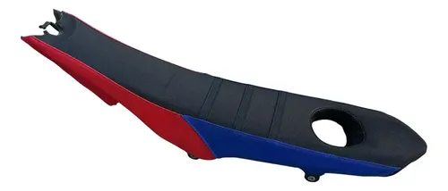 Funda Asiento Tapizado P/ Bmw G450x Lcm Grip Negro Rojo Azul Negro — foto 1 de 5