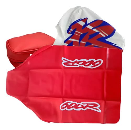 Kit Funda Asiento Tanque Bolso Para Xr600 Xr 600 1995 Rojo — foto 1 de 5