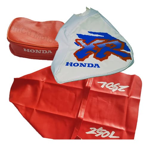 Funda Asiento Y Tanque + Bolso Para Xr250l Xr 250l 93 1993 Naranja Oscuro — foto 1 de 5