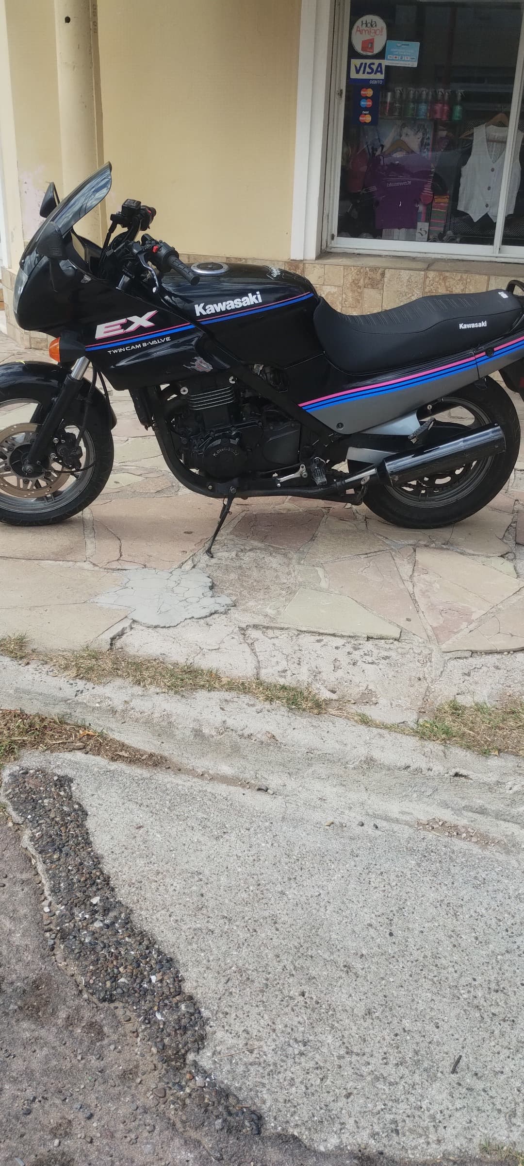 Vendo Kawasaki ex 500 1991 ninja muy buena — foto 1 de 5
